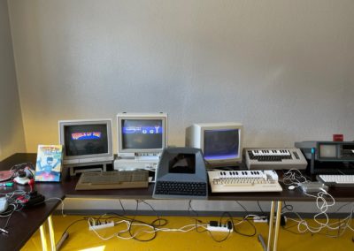 C64 piano, C128 and terminal